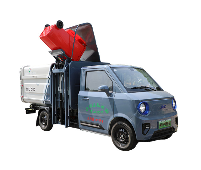 開封新能源純電動密閉式桶裝垃圾車